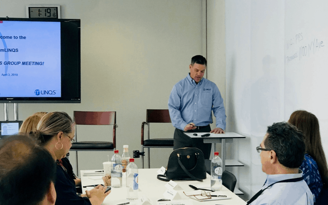 mLINQS users group 2019 with greg mcintyre